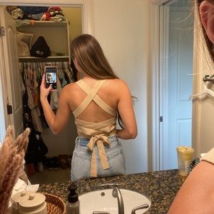 Open back Lane 201 top